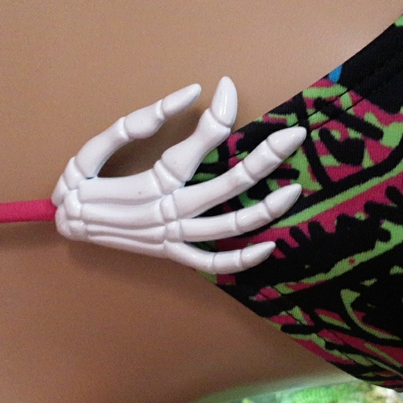 Too Fast Skelly Monokini Swimsuit - Picture 3 of 6